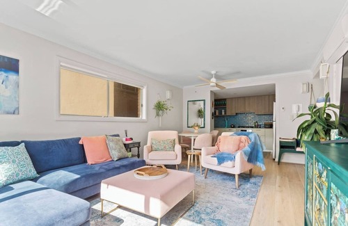 Coogee Apartment | Sunset Swirl A Pastel Dream by the Beach