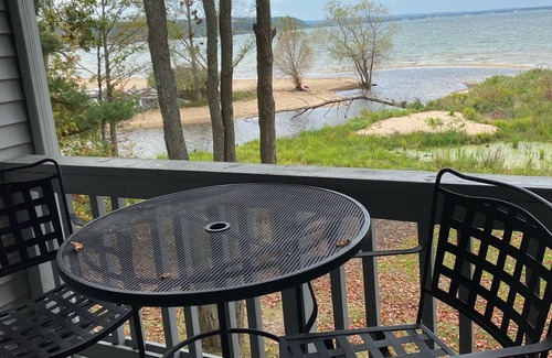Acme Condo | Sunset Views! On Grand Traverse East Bay Beach!