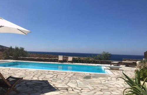 Koundouros Villa | Sunset Villa with swimming pool at Tzia