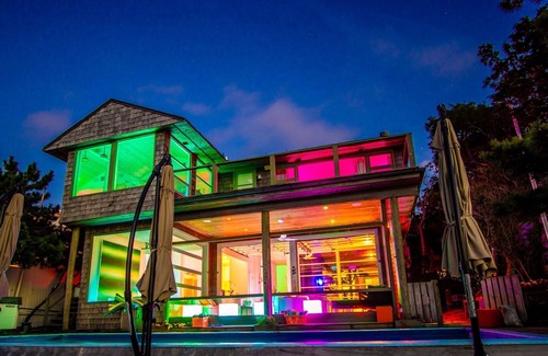 Fire Island Pines House | Sunsets on the Bay: Luxe 6-BR in Best Pines Location