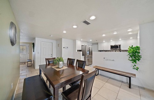 Sarasota House | Sunshine Haven | HUGE Backyard, Private heated Pool + Fire Pit!