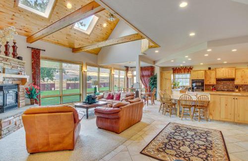 Oneida County House | Sunshine Ranch in Idaho Outdoor Living and Views!