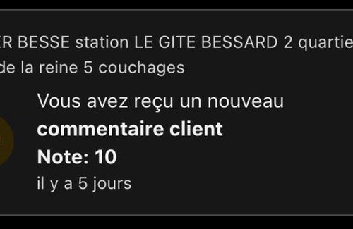Besse-et-Saint-Anastaise Apartment | SUPER BESSE station LE GITE BESSARD 2 quartier bois de la reine 5 couchages