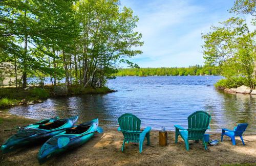 Gray House | Super Birch on Little Sebago Lake