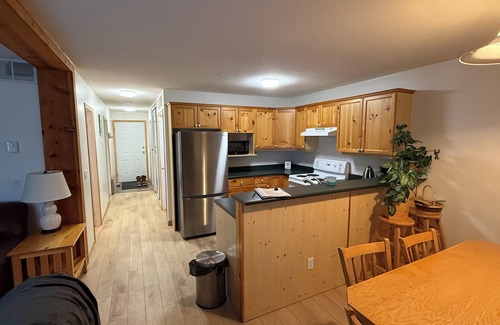 East Kootenay Condo | Super Clean Amazing Fireplace Ski-in Condo On Hill With Private Hot Tub & BBQ