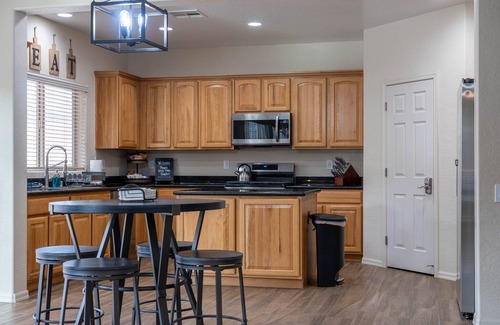 Paradise Hills House | SUPER Clean Vegas area home with EV charger, private heated saltwater pool & spa