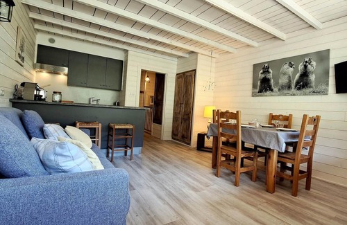 Pra Loup Apartment | Superb Duplex on Ski Slopes with Terrace and Modern Amenities