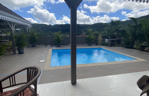 Sainte-Marie Villa | Superb Luxury Villa with swimming pool facing its lush forest