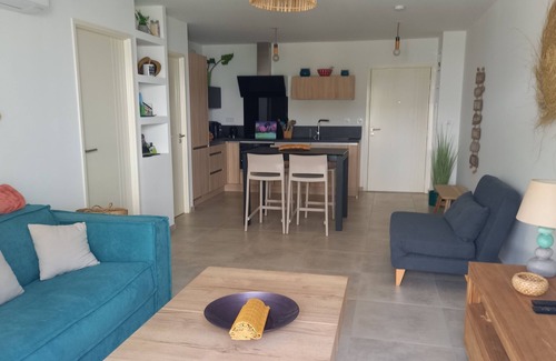 Les Lecques Apartment | SUPERB NEW T2 IN LES LECQUES WITH GARDEN, SWIMMING POOL AND PARKING LOT