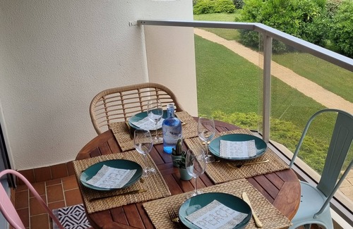 Arcachon Apartment | Superb T2 apartment with sea view and direct access to Pereire beach