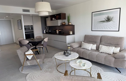Eze Apartment | Superb two bedroom apartment with views of Mediterranean Sea and Eze village