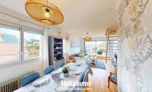 Courseulles-sur-Mer Apartment | Superbe duplex familial Parking Plage à pied