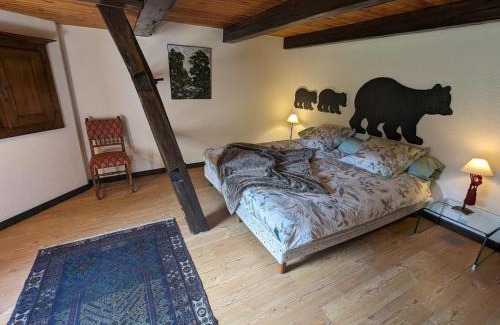 Belmont-sur-Buttant House | Superbe Ferme Rénovée avec Cheminée, Wifi, et Jeux Extérieurs près de Gérardmer et Épinal - FR-1-589-28
