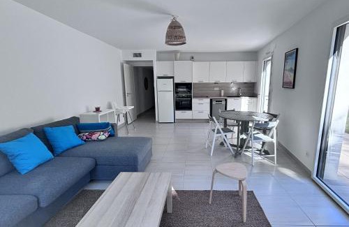 Les Lecques Apartment | Superbe T3 avec jardin, résidence avec piscine et accés plages