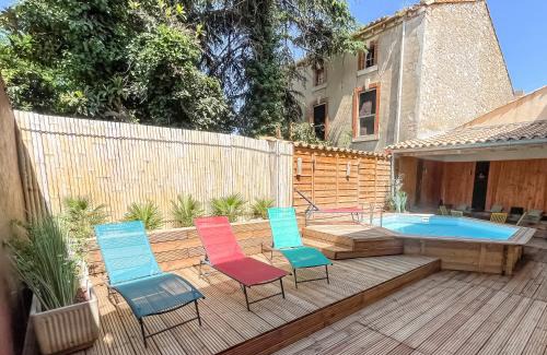 Vinassan Villa | Superbe Villa avec piscine, 4 chambres à Vinassan