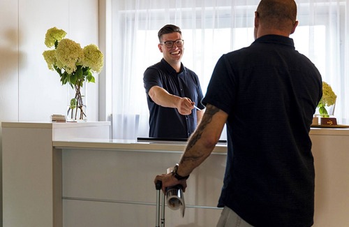 Loerrach Apartment | Superior Doppelzimmer mit Balkon