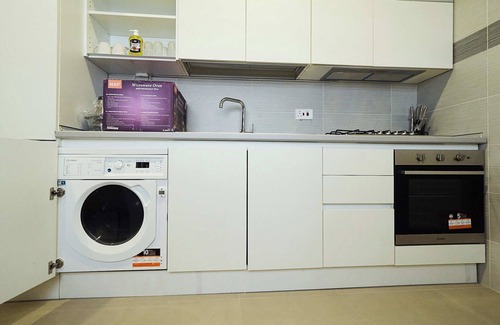 Accra Apartment | Superior Two-Bedroom Living with Extra Space at Kings View Apartments