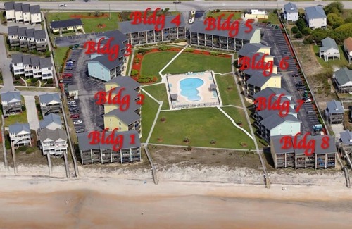 Surf City Condo | Surf 116 - OCEANFRONT CONDO!! Sleeps 4, Community Pool