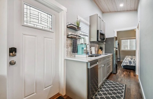 Dunedin House | Surf Shack Tiny Home on Pinellas Trail w/Heated Pool