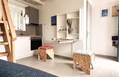 Lemnos House | Surf-themed stone house at Kalliopi