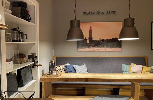 Warnemuende Apartment | SURFKAJÜTE Warnemünde - 50 sqm cozy apartment on the Baltic Sea