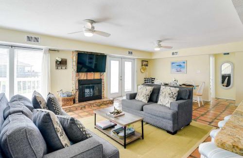 Freeport House | Surfside Beach Home with Deck, Views and Beach Access!