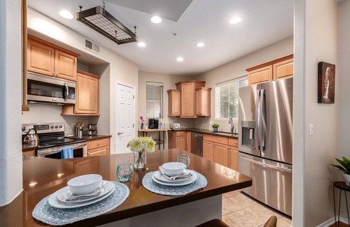 Surprise Condo | Surprise Ground Floor Condo with 2 Private Courtyards! Heated Community Pool!