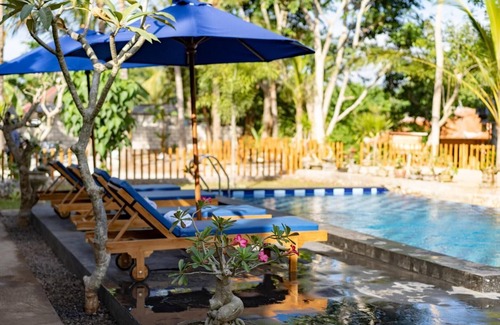 Penida Island House | Surya Maha Bungallo(Double bed with Pool view)