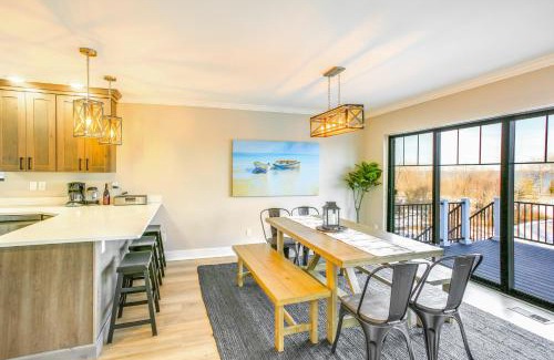 Suttons Bay House | Suttons Bay Home Hot Tub, Lake Views and Fire Pit