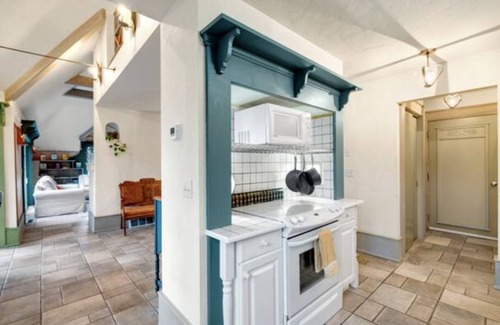 La Crosse House | Swedish Storybook in bluffs hiking trails & stream