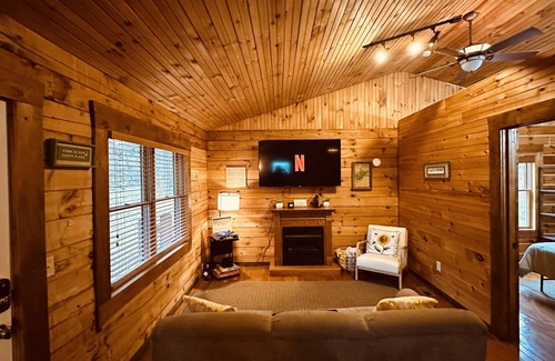 Canvas Cabin | Sweet As Honey Log Cabin