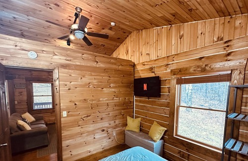 Canvas Cabin | Sweet As Honey Log Cabin