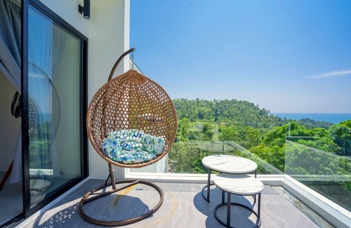 Maret Villa | Sweet home sea view pool apartment 5 mins from beach