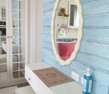 Saen Suk Apartment | Sweet Seaview flr6 with toproop pool flr7 at The BluX Bangsaen
