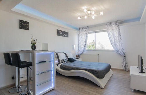 Faubourg-Raines Apartment | SweetHome Dijon - Black & White