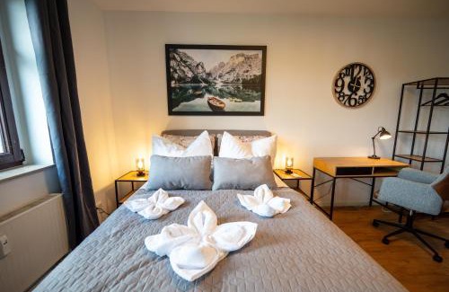 Saaleaue Apartment | SweetHome - Zentral - Küche & Parkplatz, WiFi