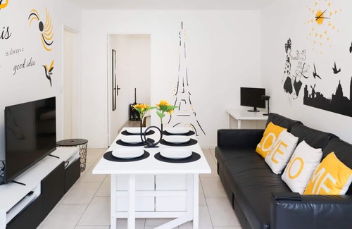 Le Plessis-Robinson Apartment | "SweetMoulinHome" is a warm and inviting space!