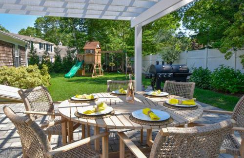 Osterville House | Swing Set Plunge pool and large yard await
