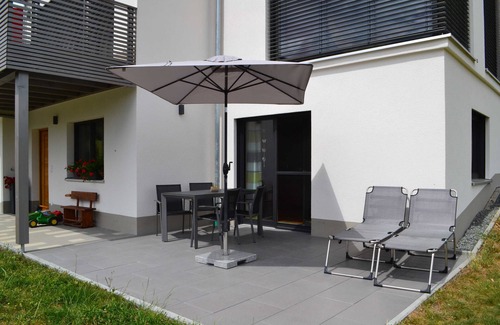 Eckersdorf Apartment | Swiss stone pine apartment Lochau