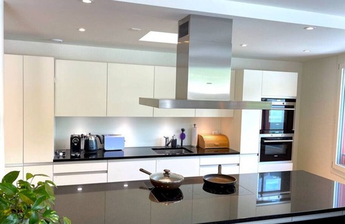 Central Interlaken Apartment | SwissHut Penthouse 10min Interlaken West Station - Apart. Blume 2