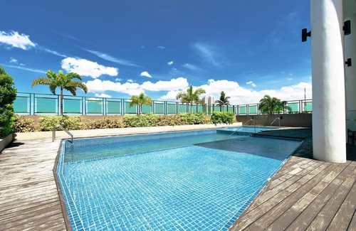 South Triangle Apartment | Symphony Tower 44sqm Quezon City - Full glass View