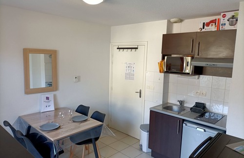 Salies-de-Bearn Apartment | T1 BIS B37 WITH TERRACE IN RESIDENCE WITH SWIMMING POOL