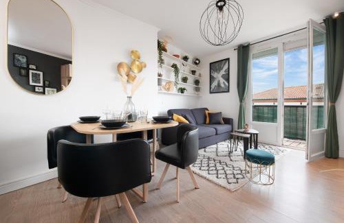 Bourrassol Apartment | T2 Au calme - 1 à 4 p - Coeur Toulouse St Cyprien
