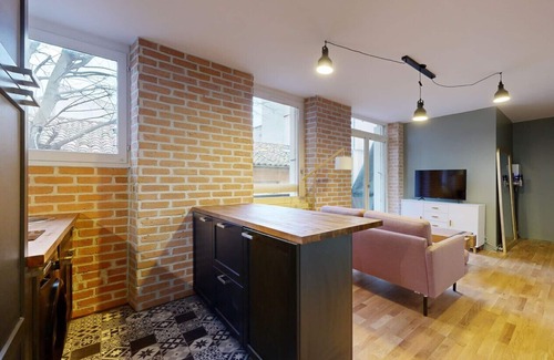 Compans-Caffarelli Apartment | T2 city center with jacuzzi and terrace