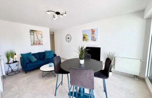 Guidel-Plages Apartment | T2 contemporain - Balcon - Vue mer panoramique
