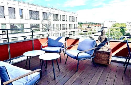 8th Arrondissement Apartment | T2 Little Bohême proche hôpitaux terrasse plein ciel