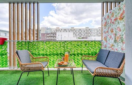 Vitry-sur-Seine Apartment | T2 LUXE proche PARIS TERRASSE PARKING PRIVE