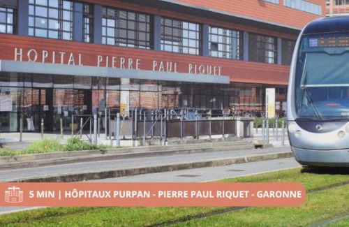 Ancely Apartment | T2 Purpan Hôpitaux - Parking privé - Tramway - Clim