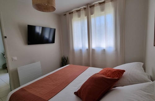 Bonneveine Apartment | T2 rez de Jardin à 5mn à Pied des Plages du Prado, L'escale Borely