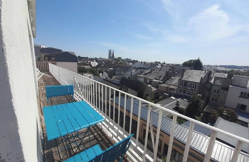 Chateauroux Apartment | T3 city centre- elevator- parking- panoramic view
